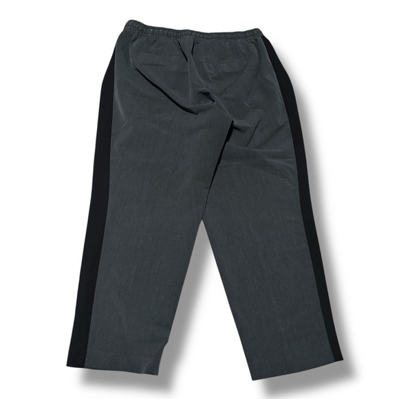 Lane Bryant Women's Drawstring Relaxed Fit Sweatpants Trousers Gray 14 - 34 x 27 - Picture 2 of 4